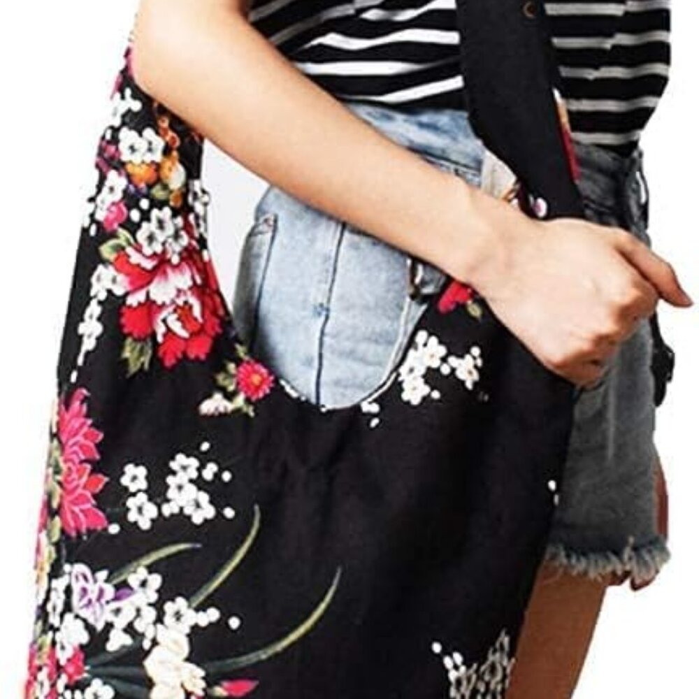 Women's Sling Crossbody Bags Large Shoulder Shopping Hobo Bag Handbag Top Zip Ba - Picture 8 of 8